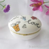 Sell Jewelerry Box, Ceramic Gift, Trinket Box, Ceramic Arts and Crafts