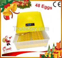 Transparent Design Automatic 48 Eggs Incubator For Sale