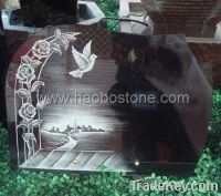 Sell HBPL-46 etched tombstone plaque