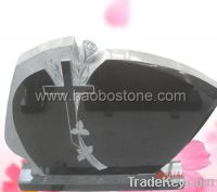 Sell European style black rose monument with crossing
