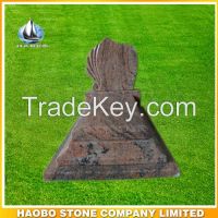 Granite tombstone