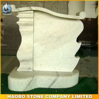 Sell Haobo Stone White Marble Headstones and Memorials European Style