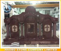 Sell Haobo Stone Granite 3 Tablet Wing Monument