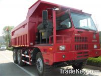 Sell sinotruk hova mining dump truck / Mining Tipp(Transmission Auto )