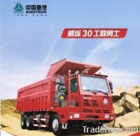 Sell SINOTRUK WERO 30 Mining Dump Truck / Mining Tipper (6x4 30ton)