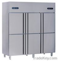 Sell upright commercail refrigerator / six doors / two temperatures