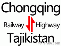 Sell Chongqing to Tajikistan Railway Transportation