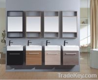 Sell bathroom cabinet with ceramic basin B-4001