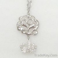 Sell Flower Shape Necklace--Bosin