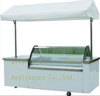 Sell Leavo Ice Cream Showcase cart, Gelato Showcase, Dipping Cabinet