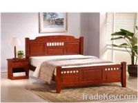 Solid Wooden Bed