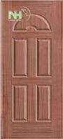 molded natural veneer door skin-5721#/MDF/HDF