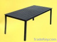 Sell -Alum. plastic wood rectangular table-515