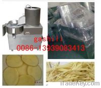 Sell good quality Potato peeling and chipping machine 0086-13939083413
