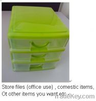 Sell plastic handy drawer cabinet storage units