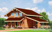 Wooden residence house 159 m2