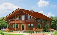 Sell Squared timber polish house kit 157 m2