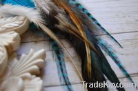 Best Decorative Color Grizzly Rooster feathers For Hair Extension
