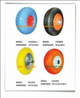 PU foam rubber wheel for wheel barrow