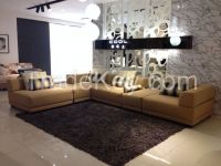 Modern Furniture Sectional sofa fabric sofa sets (K722A#)