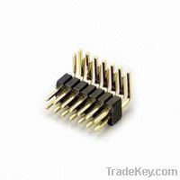 Sell 1.27 x 1.27mm Right Angle Type Dual Row Pin Header with Board to