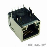 Sell Connector for RJ45 Transformer, 1 x 1 10P10C Tab Down