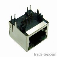 Sell RJ45 Connector, LED Type/without LED, Shielded without Taps, PA46