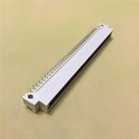 DIN connector, 96ways, 2x32pin, female, right angle