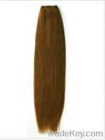 Hair Extensions Human Hair Extension Remy Hair Weft Straight #30