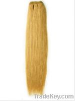 Hair Extensions Human Hair Extension Remy Hair Weft Straight #27