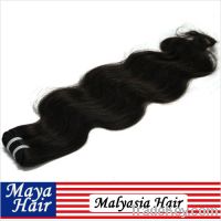 Sell Virgin Remy Malaysian Hair Top Weft Human Hair Extensions Hair We