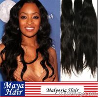 Sell Human Hair Extensions Virgin Remy Malaysian Hair Weft Premium Hai