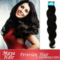 Sell Virgin Remy Peruvian Top quality Hair Weft Human Hair Extensions