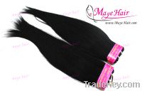 Sell Wholsale brazilian remy hair weft hair extensions straight
