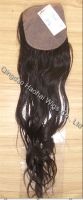 Sell silk top closure- 100% best quality human hair -all hand tied