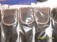 Sell best quality human hair  lace closure-all tied