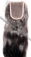 Best Sell 100% human hair lace closure-all tied
