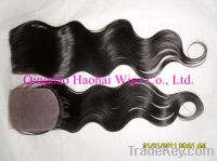 Sell Silk top closure, 100% human hair, Hand tied, High Quality