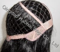 Sell 100% human hair fishnet wig-all hand tied