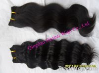 Sell Hair weft, 100% human hair, top quality, best price, many in stock