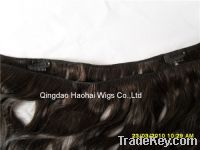 Best sale-hair weft with the clip-100%human hair