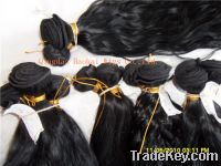 Hot sale-hair weft-natural straight -1# -human hair