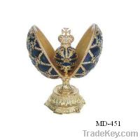 Sell metal faberge egg (MD-451)