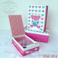 2011 new design printed gift box packaging