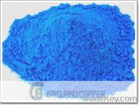 copper sulfate, copper oxide