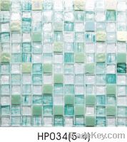 Sell fired glass mosaic tiles
