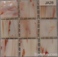 Sell goldline mosaic tiles white milk