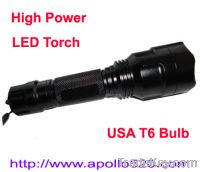 Sell T6 LED Flashlight Rechargeable Torch