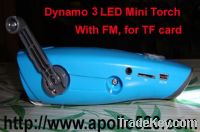 Sell Dynamo 3 LED Mini Torch with Radio