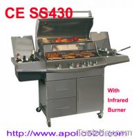 Sell Four Burner Barbecue Set with infrared burner